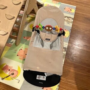 Baby Bjorn Baby Bouncer with Toy Bar - see description for flaws